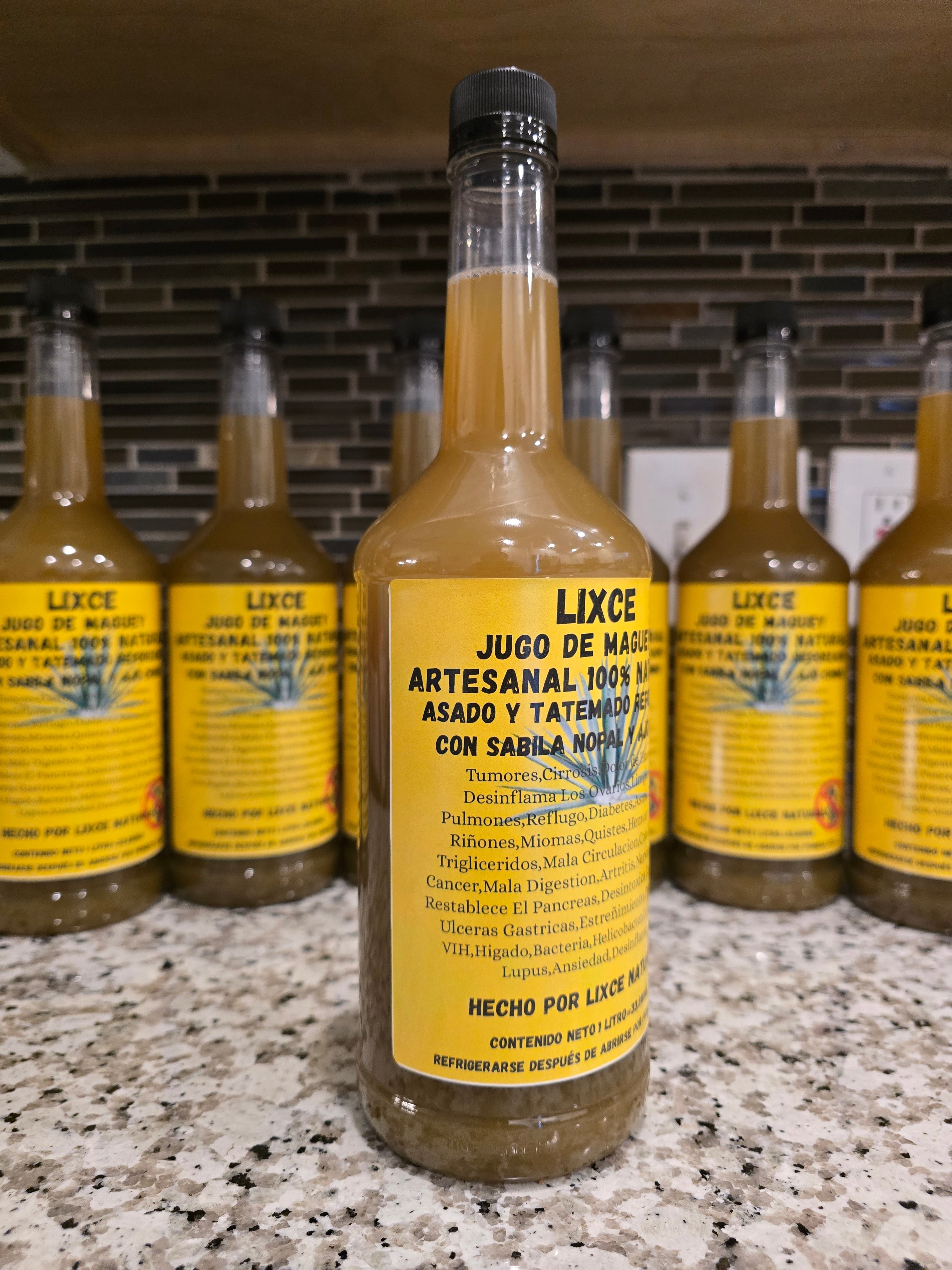 LIXCE JUGO DEL MAGUEY ARTESANAL 100% NATURAL